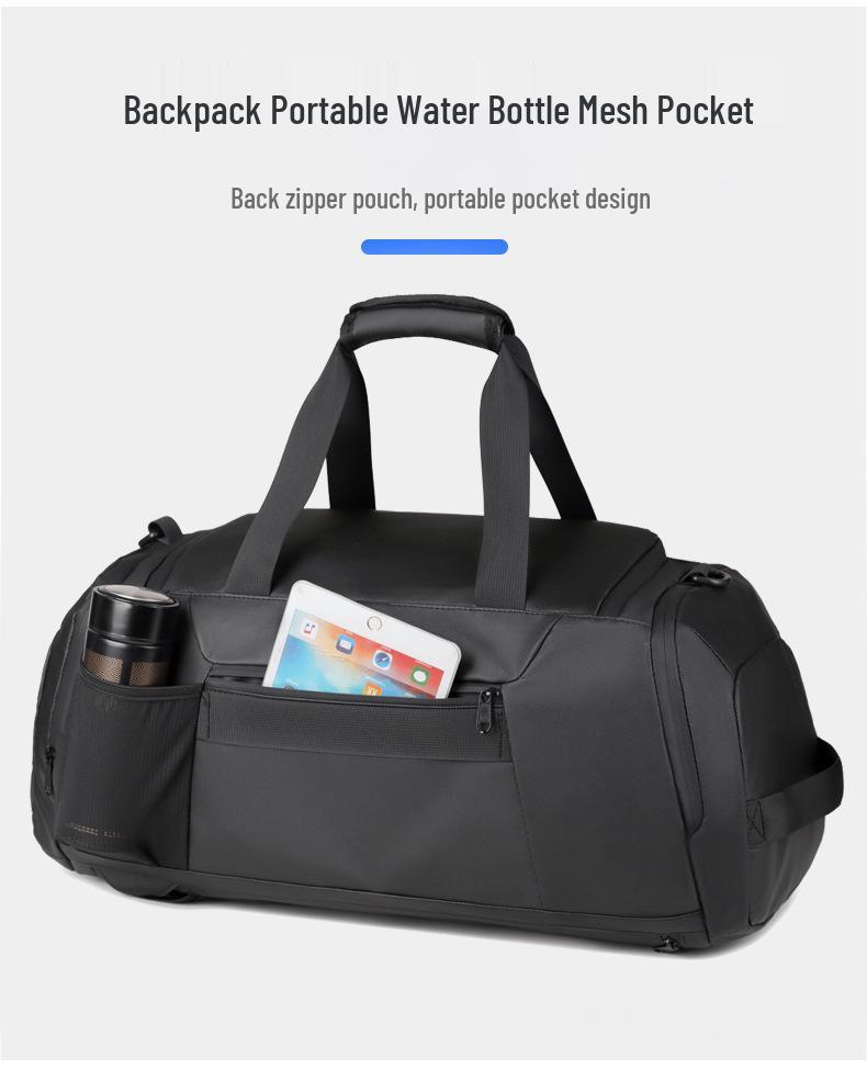 Unisex Travel and Gym Bag with Shoe Compartment, Wet/Dry Separation, Large Capacity for Short Trips and Sports.