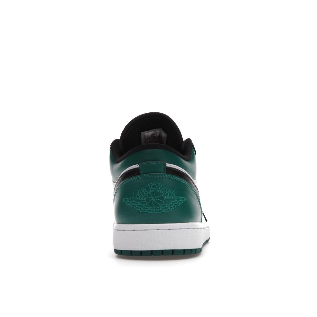 Air Jordan 1 Low Mystic Green Unisex Sneakers White Black-Mystic-Green 553558-113