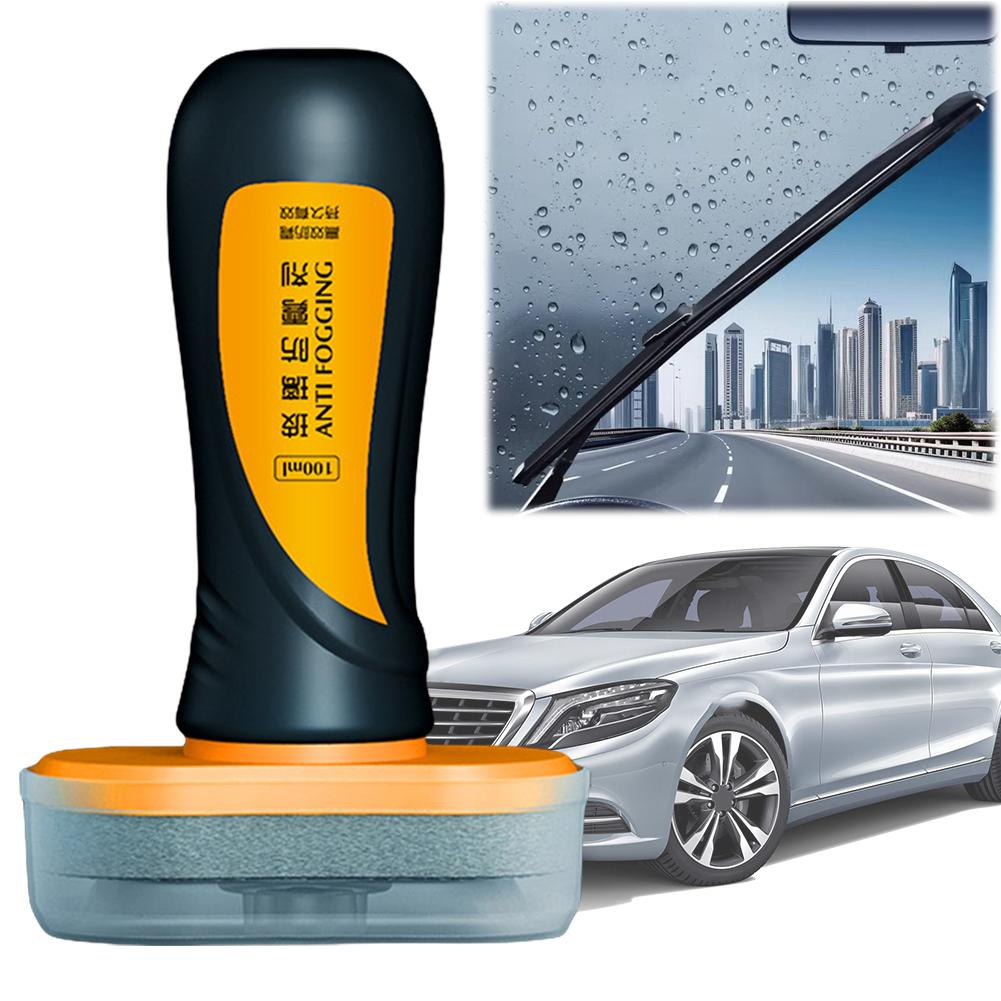 Car Defog Cleaner Car Window Anti-Fog Agent Anti Fog Stain Remover Windshield Anti-Fog Stain Remover Sponge Wipe