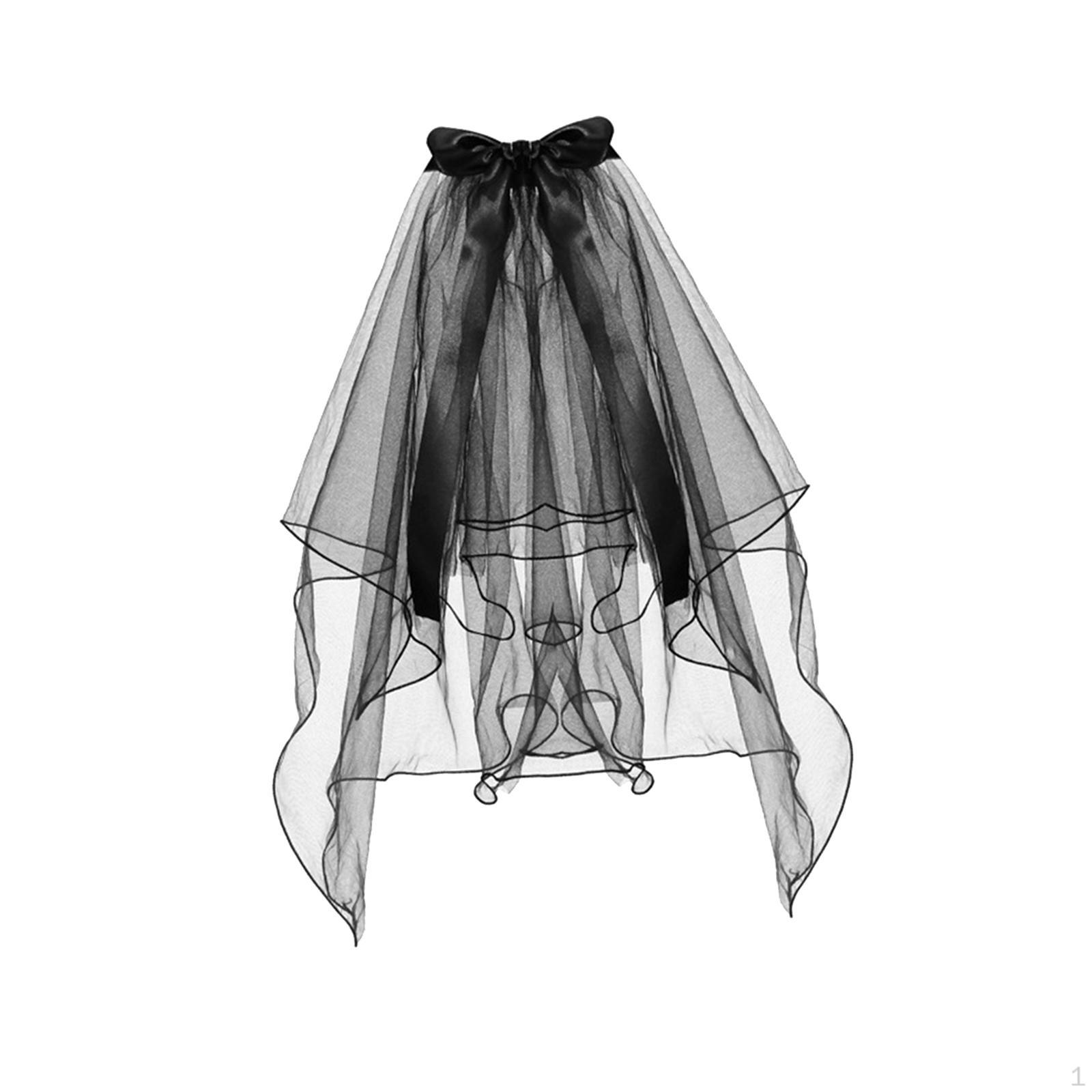 

Свадебная фата головные уборы повязка на голову тюль край лента бант заколка для волос свадебная фата для девочек леди 50cm Without Light