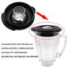 Blender Cover with Scale Food Grade Removable Cover BPA-free Dishwasher Safe Blender Tank Parts Juicer Lid for Oster Pro