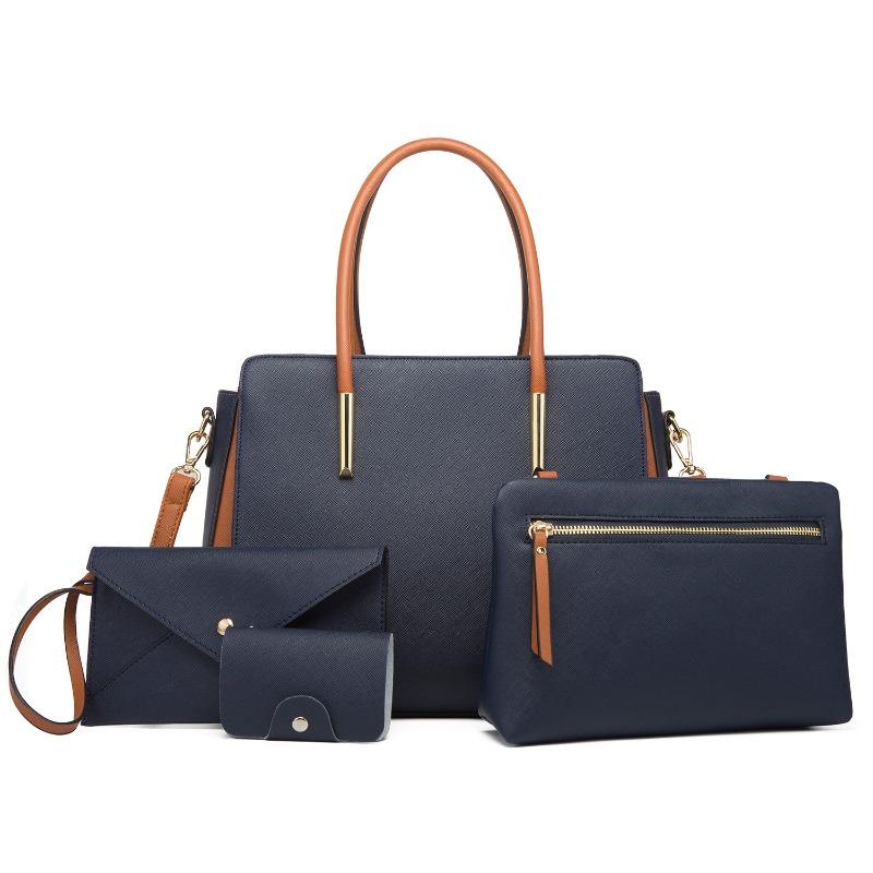 New Women's Bags, Fashionable Women's Bags, One-shoulder Portable Messenger Bags, Fashionable Mother and Child Four-piece Set