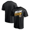 Boston Bruins Core Hometown T-Shirt Schwarz Vintage Übergroß Sommer Kurzarm Bequem Weich Vintage Atmungsaktiv T-Shirt