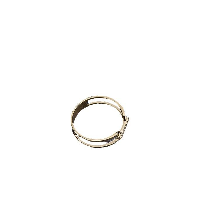 Minimalist S925 Sterling Silver Diamond Index Finger Ring for Women