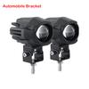 High Low Beam 3 Inch Motorbike Motorcycle External Spotlight, Foglamp Auxillary Led Spotlight Dual Color Fog Light MotorcyclePop