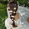 Mini Fairy Duckbill Clip Cloth Bangs Clip Cute Orchid Flower Hair Clip  Summer