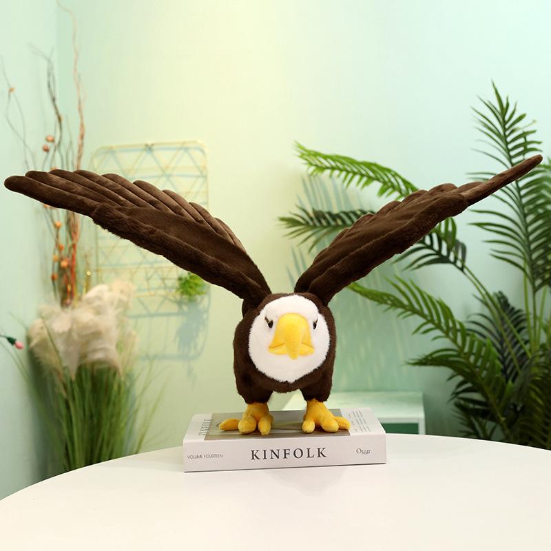 Cross-border Bald Eagle Plush Toy for Home, Office, or Living Room Decor