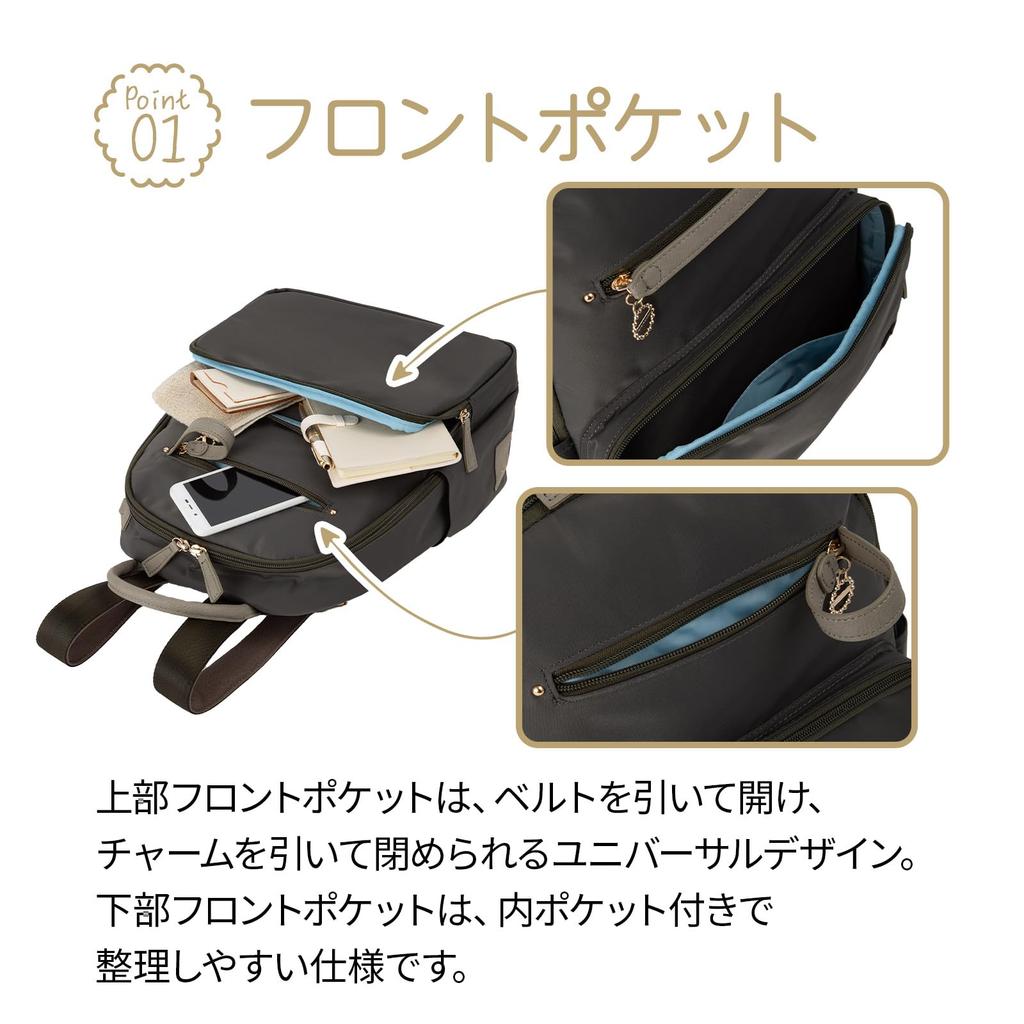 Kanana Project Every Backpack SP1-D 31662 Black, Fits A4 Size and PET Bottles