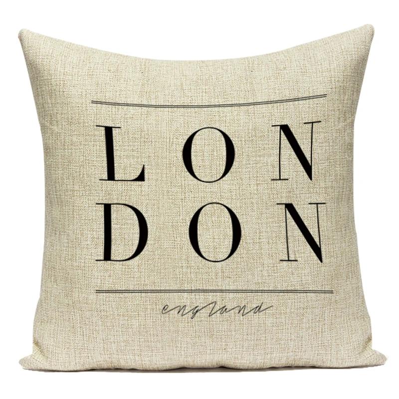 Nordic Style Letters Geometry Decorative Cushion Cover Home Textile Decor Pillow Cover Living Room Sofa Decor Pillow Case