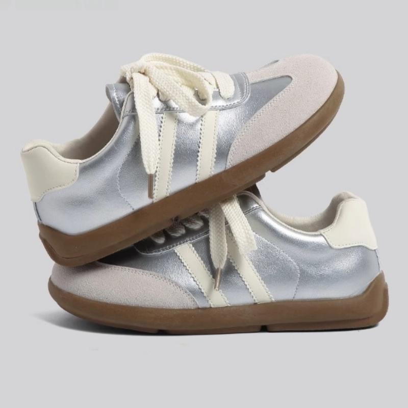 Fashion Women's Shoes Spring New Fashion Casual Shoes College Style Wide Toe Soft Comfortable Flat Shoes Outdoor Casual Sports Shoes2025