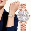 Luxury Women's Watches Waterproof Alloy Strap Ladies Wristwatch Fashion Elegant Quartz Woman Watch Reloj