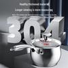 Kobach 16cm 304 Stainless Steel Saucepan