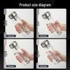 Jiate Double-Layer Heat-Resistant Glass Tea Infuser Cup