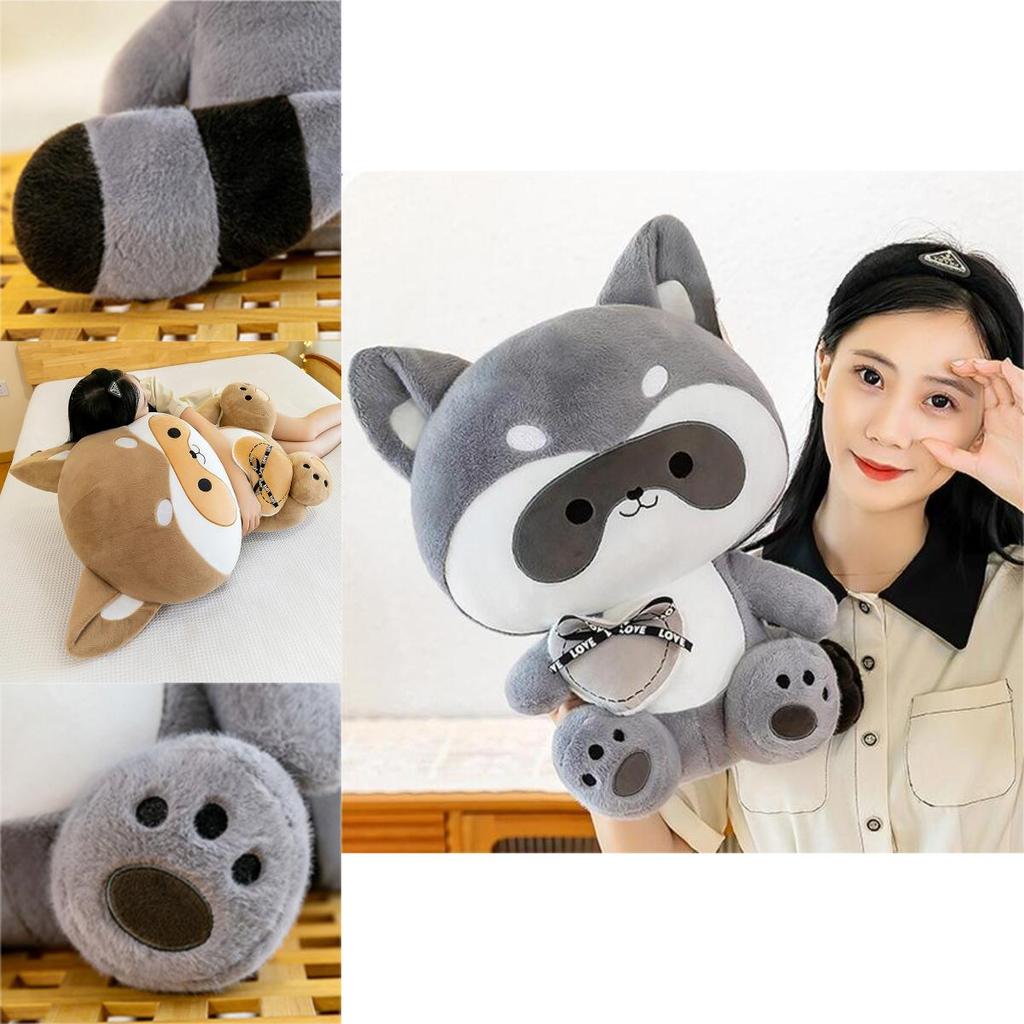 Cute Raccoon Plush Toy For Girls Perfect Companion For Bedtime