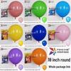 Windmill 18-inch Matte Latex Balloons, 8g Thick, 25 Pcs - Perfect for Birthdays & Weddings