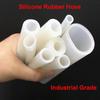 1Meter High Temperature Industrial Grade Resistant Silicone Rubber Hose Capillary Pipe Tube Inner Dia 1-40mm