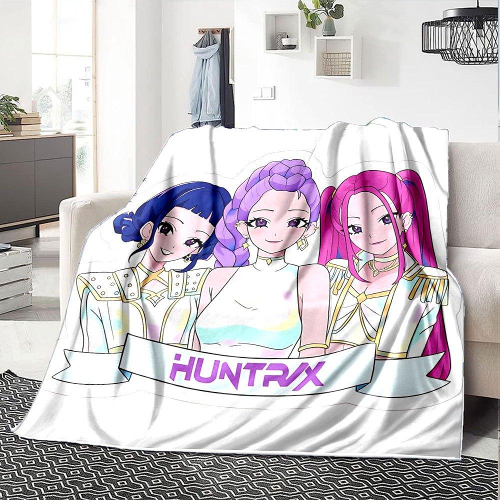 1 Stück Hunter x (19) Weiche Warme Decke für Zuhause, Büro, Reisen Ganzjahres Gemütliche Bettwäsche Geschenk, Büro Gemütliches AccessoireB1