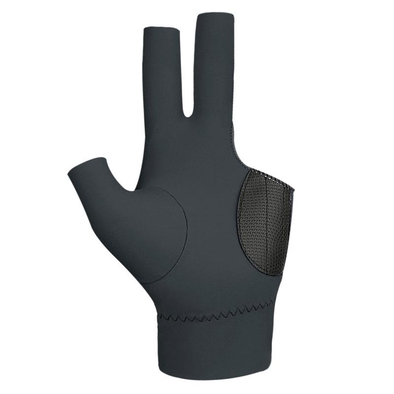 Unisex Non-Slip Three-Finger Billiards Gloves - Light, Breathable, Highly Elastic