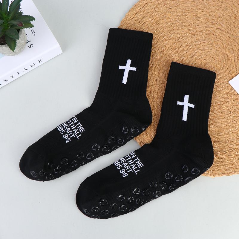 Unisex Sportsocken Atmungsaktiv Verdickt Trainingssocken Bequem Langlebig Reiten Tennis Outdoor-Sport Mittelhohe Socken