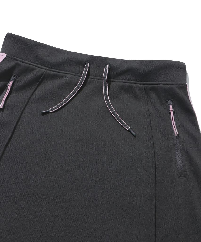 Covernat Woman Track Skirt Charcoal