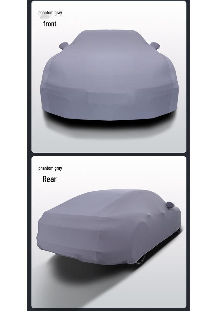 Housse de voiture universelle en tissu rouge extensible pour Salon Auto Show Dévoilement