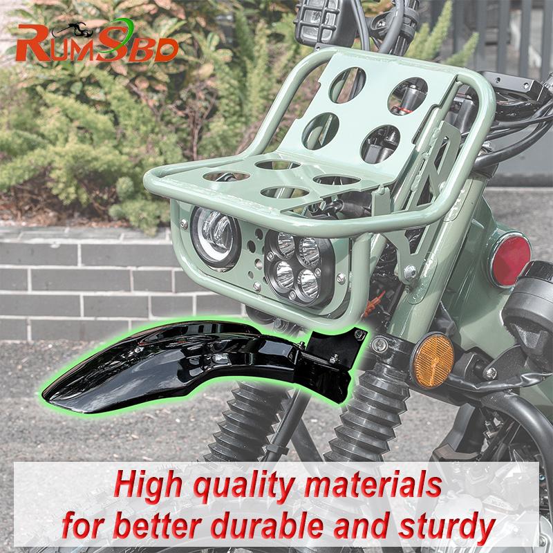 Motorcycle Mudflap Splash Guard Cover Motorcycle Mudguard Front Fender For Honda CT125 huntercub 125 2020 2021 2022 2023