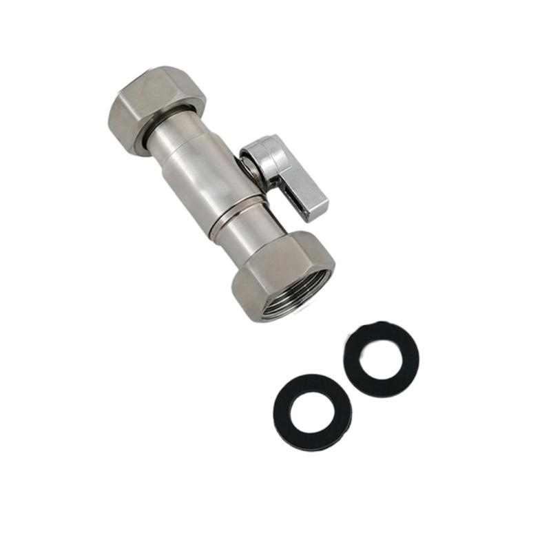 Stainless Steel Quick Connect Ball Valves Leakproof Seal And Simple Setups Flows Control Valves For Bathroom Water Heaters