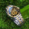 Men's Automatic Luminous Waterproof Hollow Mechanical Watch