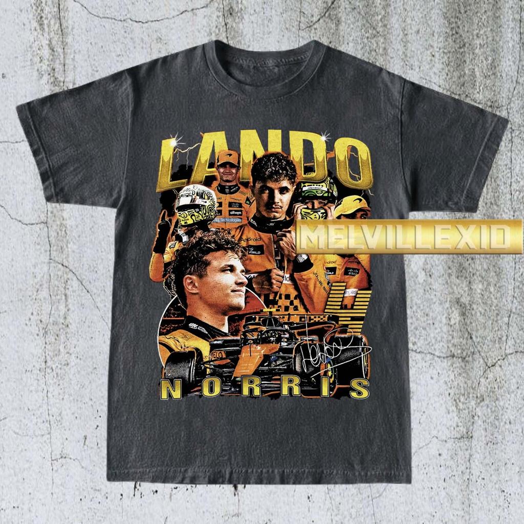 Vintage Lando Norris Shirt, F1 Racing Tee, Motorsport Fan Apparel, Formula 1 Shirt, F1 Shirt, McLaren Fan Tee, Sports T-Shirt MV214