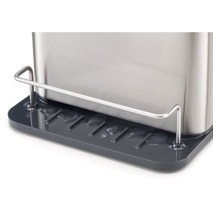 Sink Organizer - Joseph Joseph - Surface - Stainless Steel - Black - Anthracite Grey