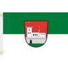2D Flat, 1pc Multi-size Optional 2D Flat - 2D Flag for Marktgraitz, Suitable for Outdoor and Interior Decoration, 2D Flat