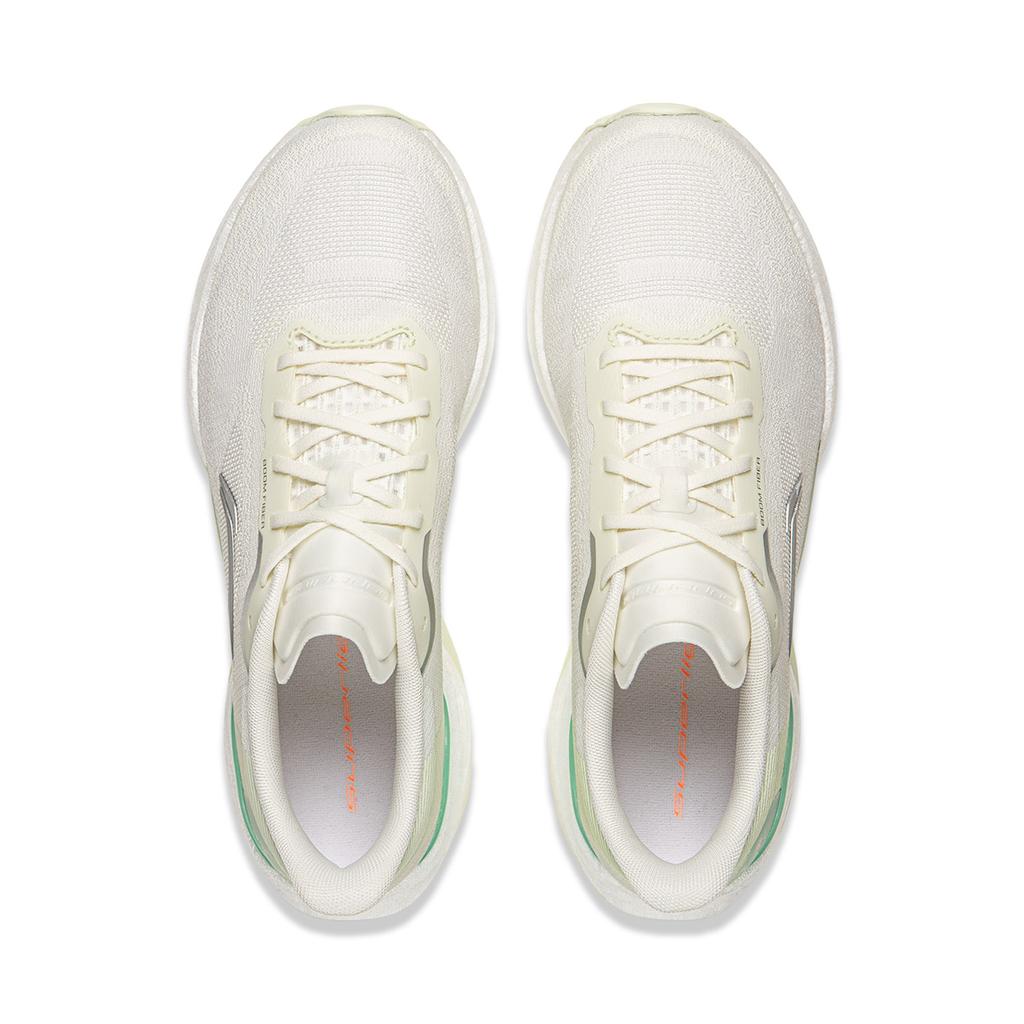 Li Ning Super Light 23 Abrasion Resistant Breathable Low top Casual Running Shoes Women's Ivory ARBW018-5