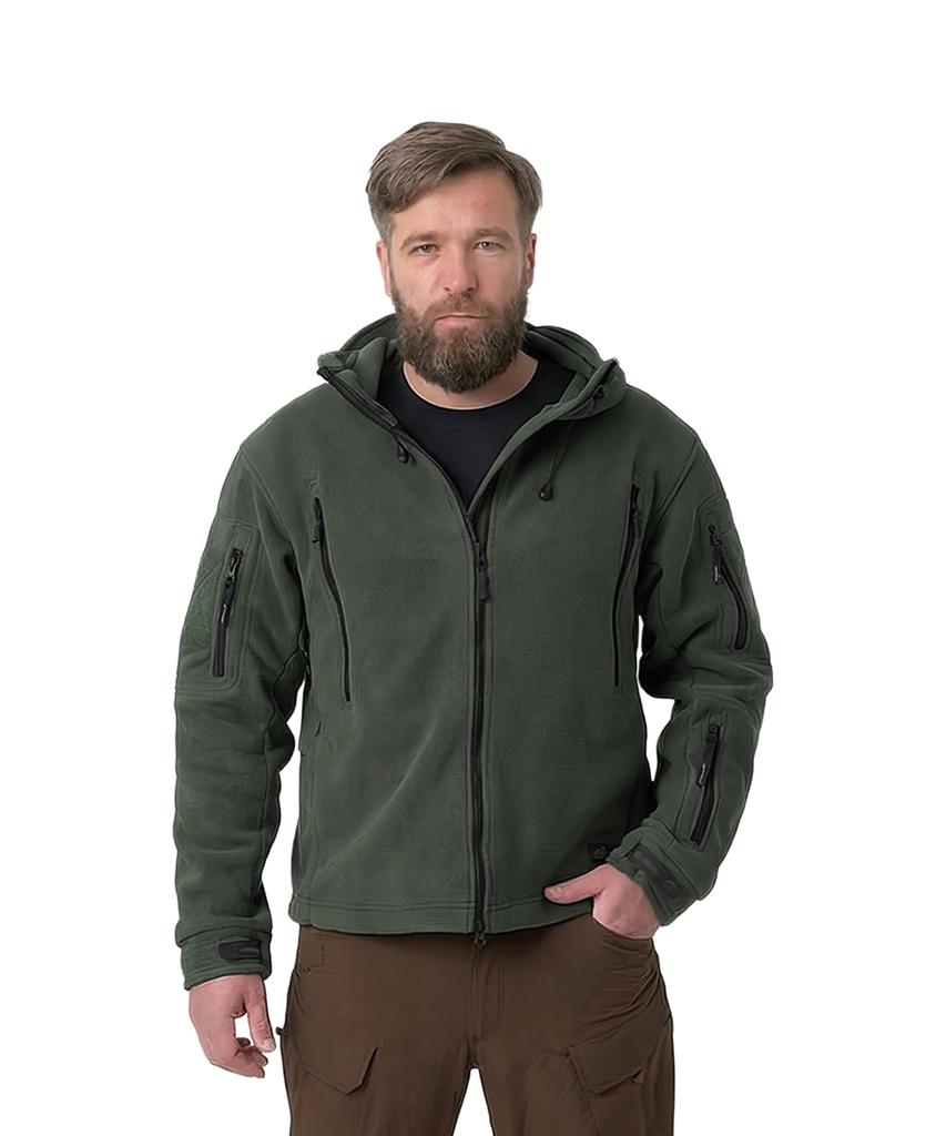 Helikontex Patriot Heavy Fleece Jacket Polyage Green