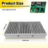 2x Carbon Activated Air Cabin Filter For Mercedes-Benz GL350 X166 2013-2014