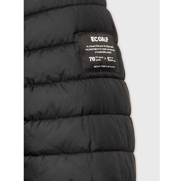 Demi-season Jacket Ecoalf Teres GAJKTERES9870MW22 Black Regular Fit