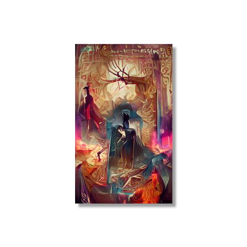Major Arcana Tarot Art Poster Prints Wall Picture Occult Enthusiast Divination Cards Living Room Home Decoration Canvas Painting