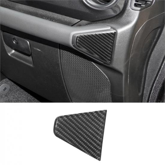 Carbon Fiber Interior Passenger Side Cover Trim For Jeep Wrangler JL Gladiator