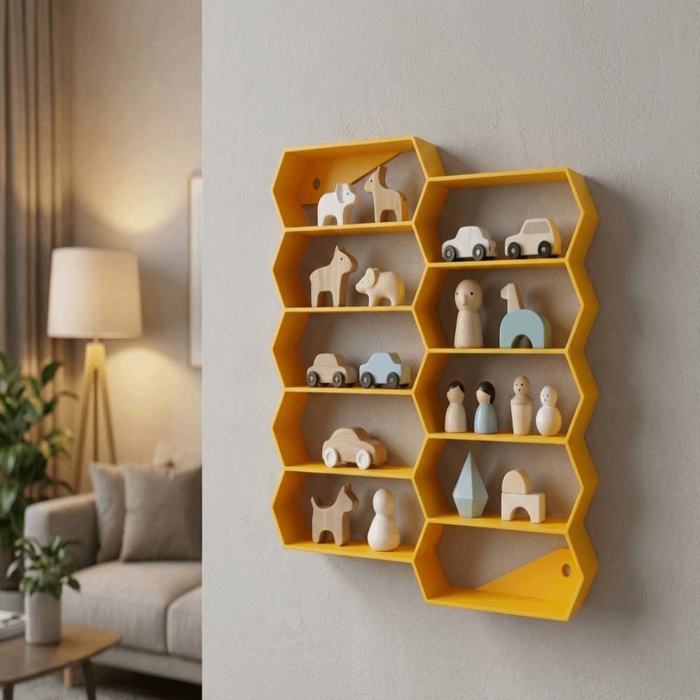 3D Printing Car Model Display Rack 10 Grids Collection Show Holder  Children's Toy