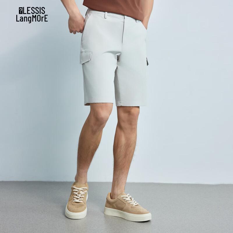 

Lilang Men s Slim-Fit Breathable Denim Shorts 76