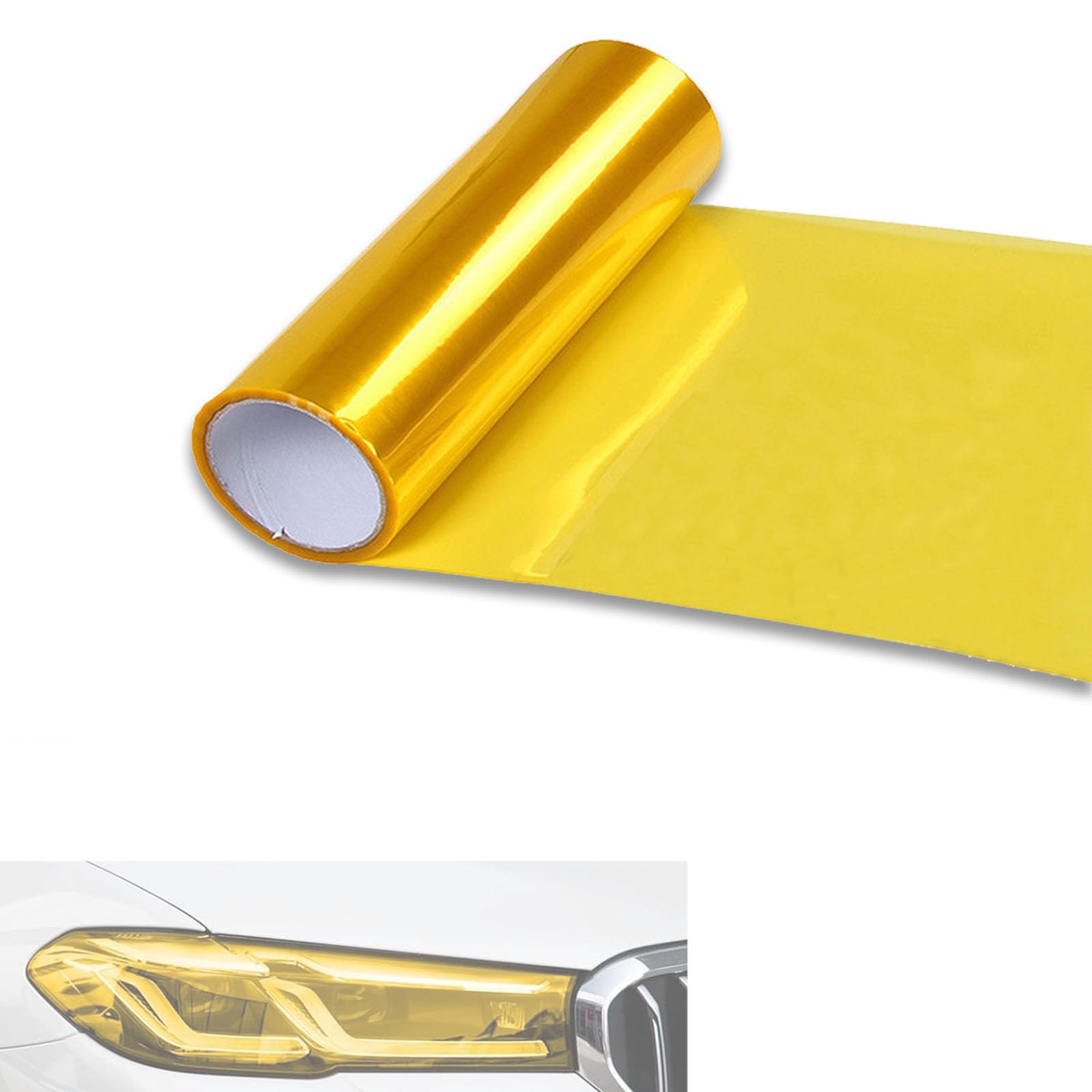 

Mirhua Headlight Film, Eye Line Film, Car Seal Type, Easy to Apply, Sticker, UV жовтий