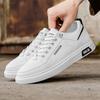 Fashion Trendy Versatile Cloth Shoes Mens Spring New Breathable White Shoes Mens Sports and Leisure Board Shoes Trendy Shoes