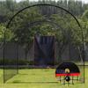 Training Baseball Pitching Backstop Batting Cage Backstop Softball Pitching Targets for Outdoor Pitching Enduring
