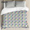 Butterfly Duvet Cover Romantic Spring Theme Bedding Set Colorful Flying Butterflies Quilt Cover Twin Full For Girls Teen Deocr