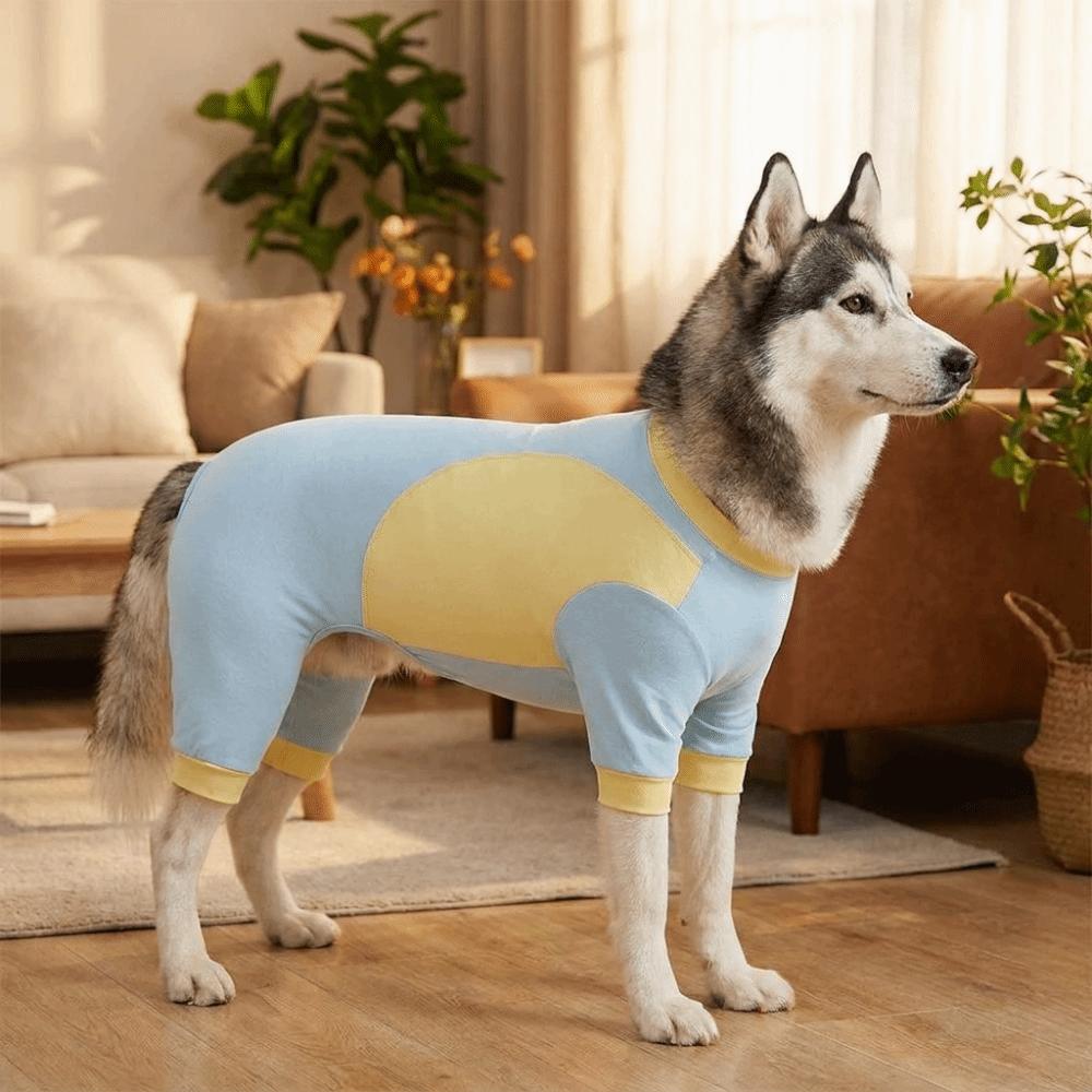 Sun Protection Cooling Dog Jumpsuit Thin Breathable Cooling Suit Dog Sunscreen Costume  Hiking