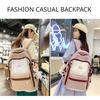High School Students Backpack 2025 Fashion Casual Oxford Waterproof Schoolbags Simple Korean Version College Students Book Bag Outdoor Knapsack