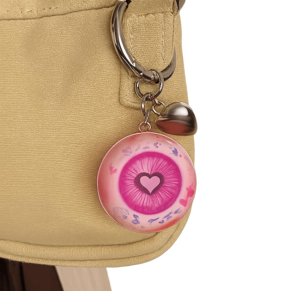 Eyeball Charms Halloween Eyes Keychain Goth Style Eye Keychain  Halloween Accessories