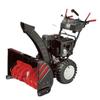 Electric Dual-Auger Snow Blower for Campus Road Cleaning
