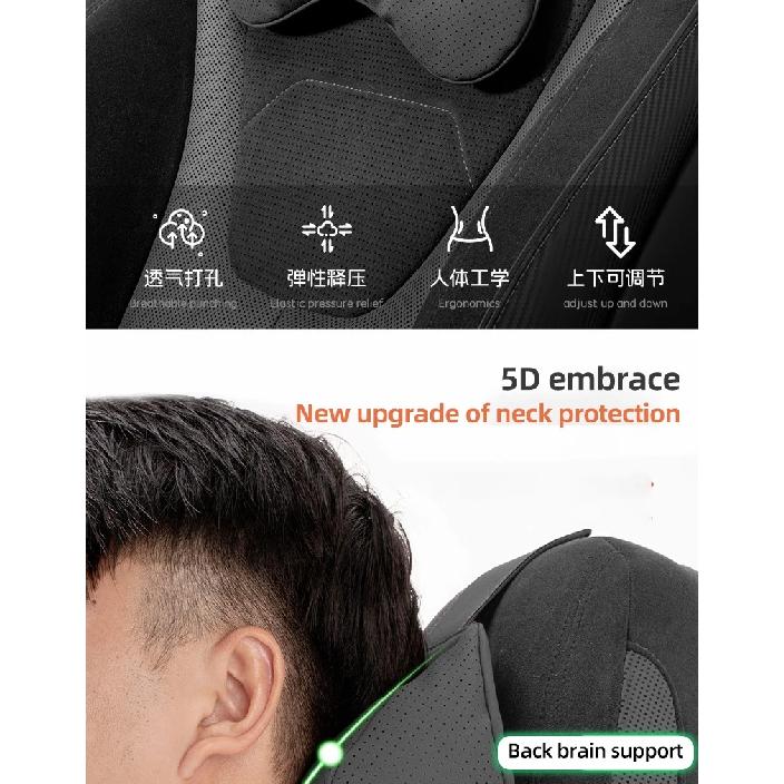Car Headrest Adjustable Neck Rest Cushion for Mazda 2 3 6 BK BL BM BP GG GH CX-5 CX5 CX3 CX7 CX9 CX30 CX50 CX60 CX80 CX90 MX30