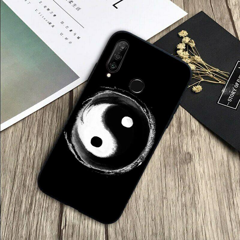 Eight Diagrams Taiji Yin Yang For Huawei Nova 11 9 10 SE Y70 Y60 Y90 Y61 Y91 Y73 Y72 12i 11i 8i P30 P40 Lite P60 Pro Case
