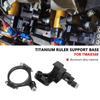 For Motorcycle Steering Damper Bracket Stabilizer Support Titanium Ruler Base Mounting Bracket TMAX 560 Tmax560 T Max 560